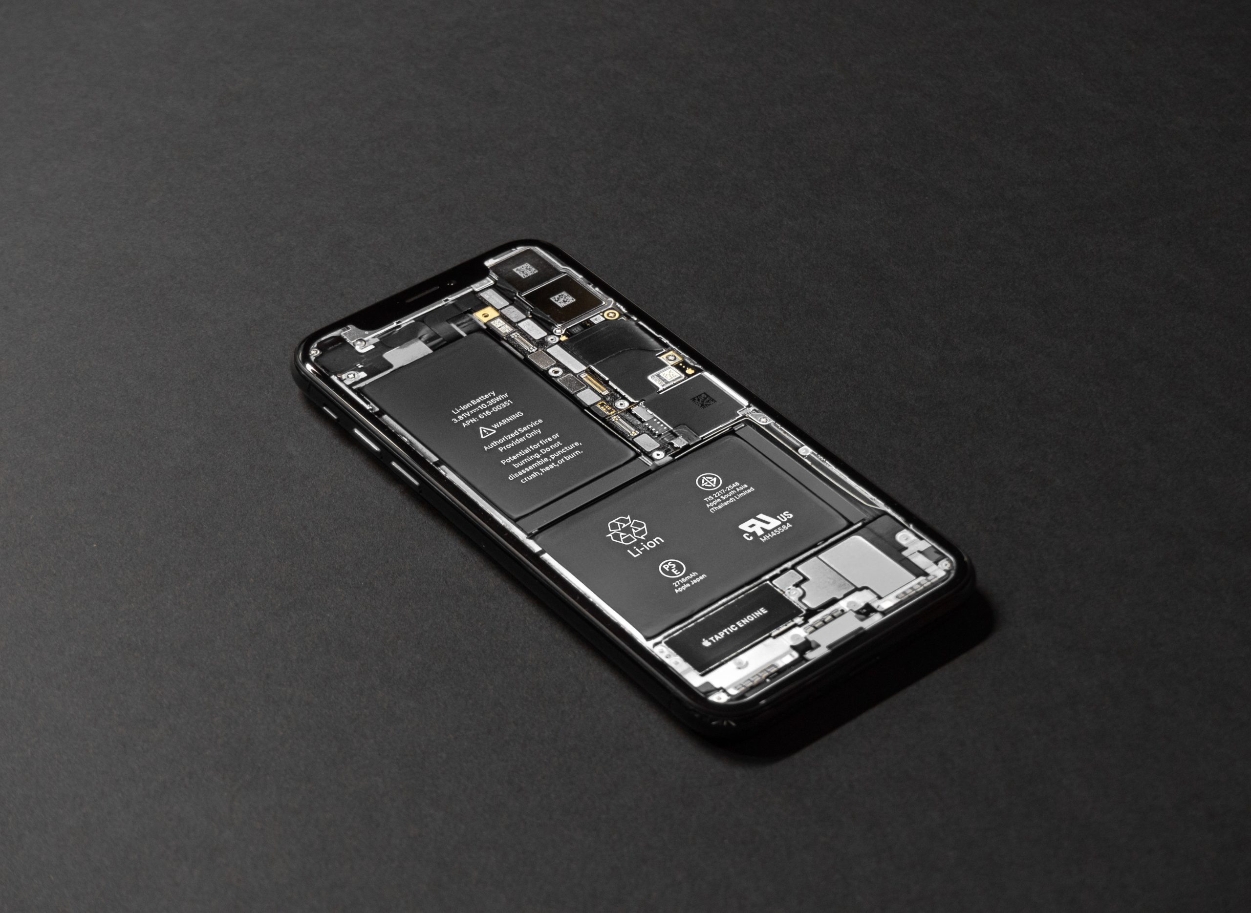Ødelagt iphone