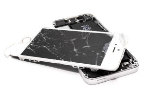 ødelagt iphone
