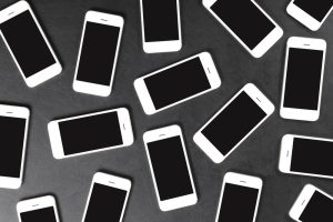 iPhones med intakte skærme