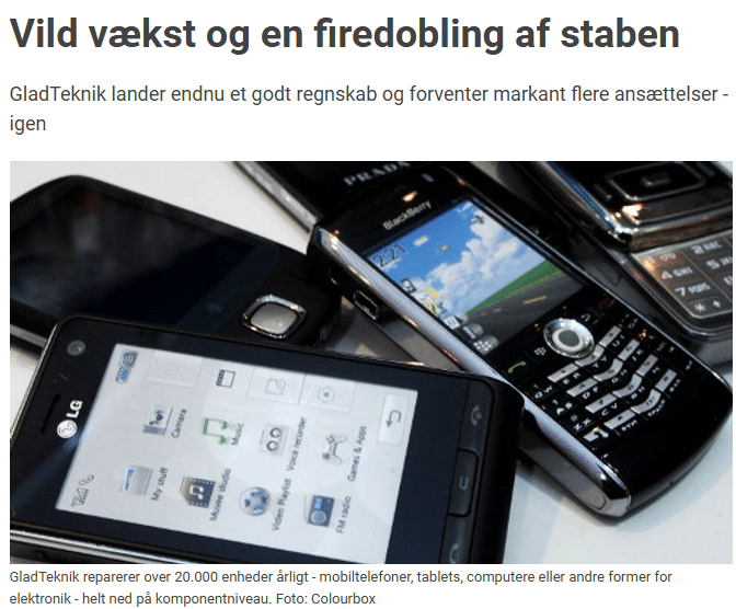 Vild vækst og en firedobling af staben GladTeknik lander endnu et godt regnskab og forventer markant flere ansættelser - igen