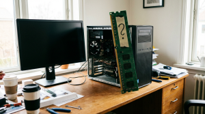 RAM i en computer