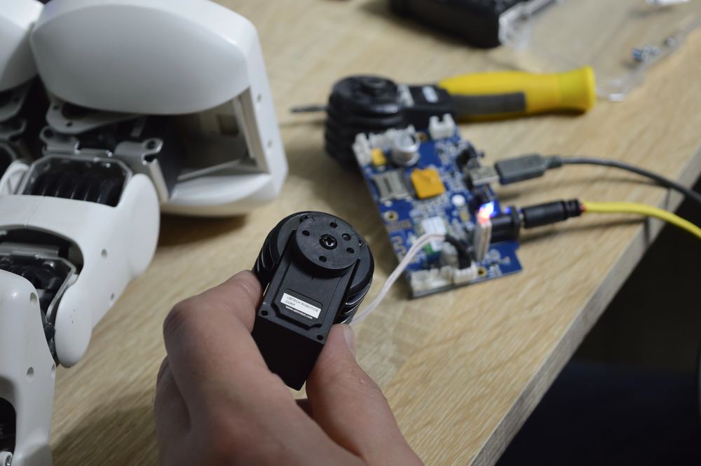 Motor til robot arm