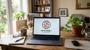 Computer hopper af internettet