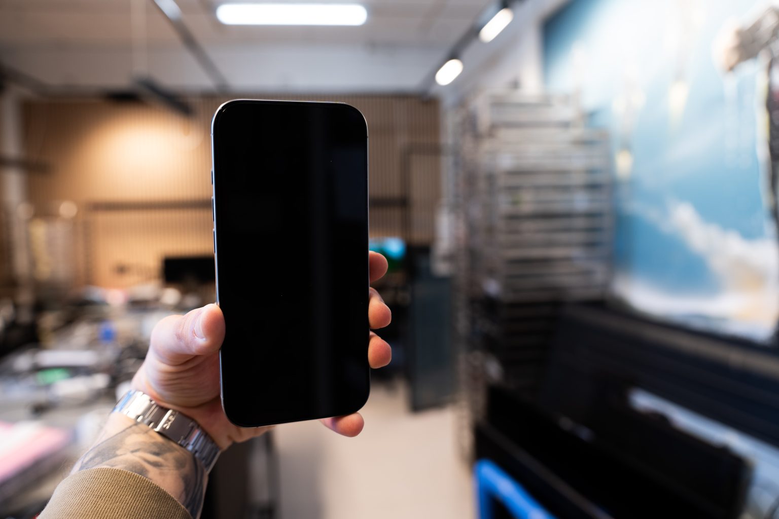 iPhone 18 skærmskift og batteriskift