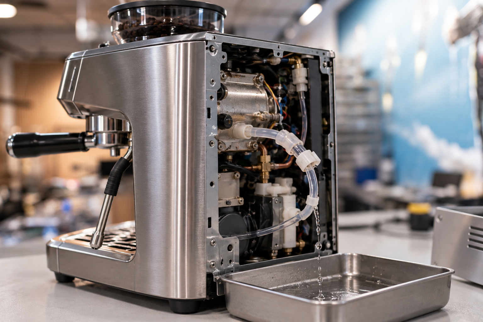 Sage kaffemaskine er defekt